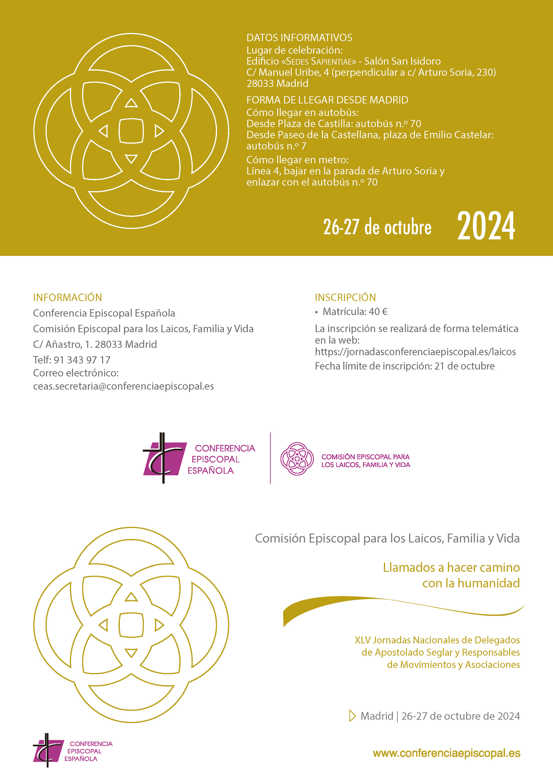 XLV Jornadas Nacionales de Delegados de Apostolado Seglar