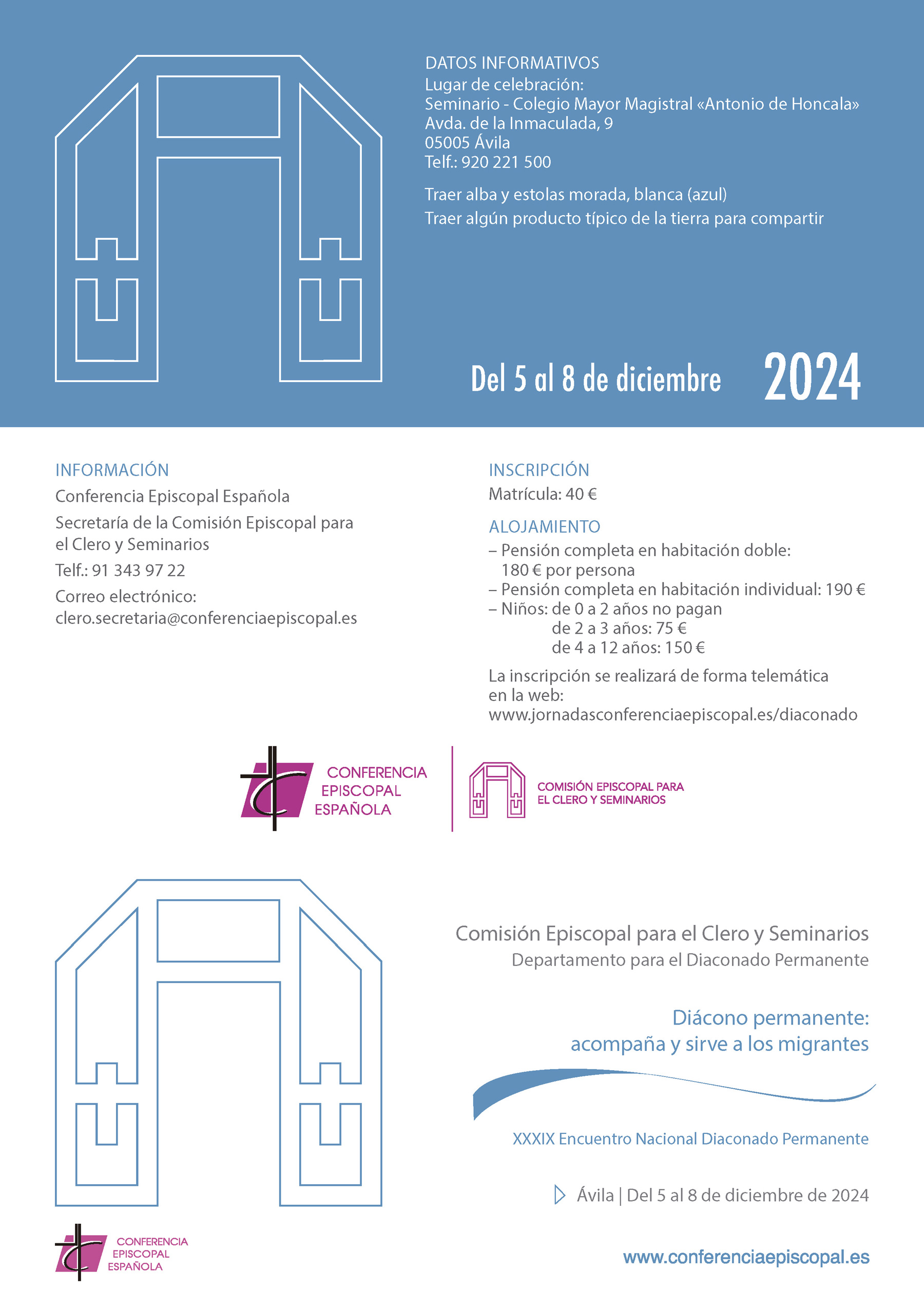 XXXIX Encuentro Nacional Diaconado Permanente 2026